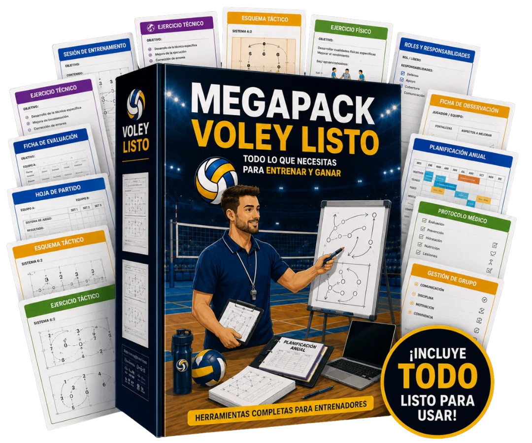 MEGAPACK VOLLEY PRÊT + KIT TACTIQUE PRO