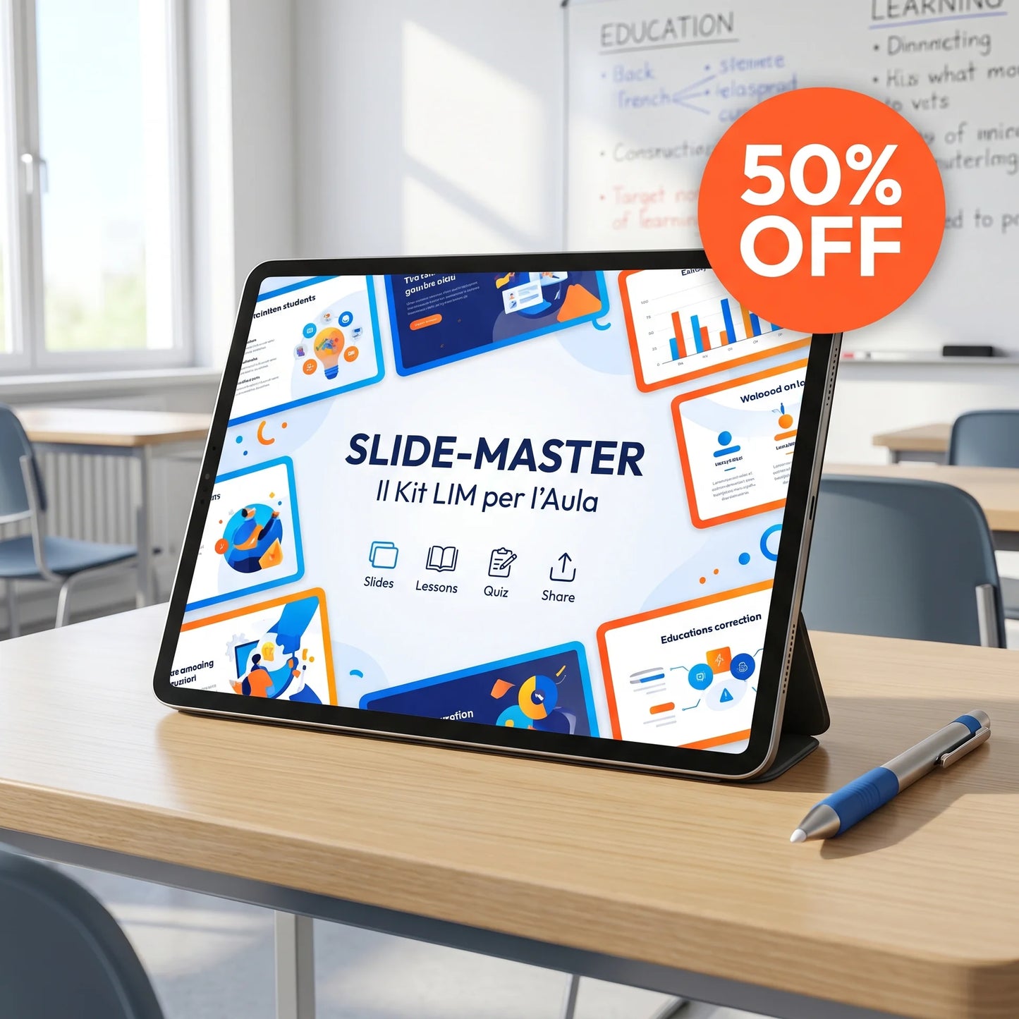 SLIDE-MASTER : Le Kit TBI pour la Classe